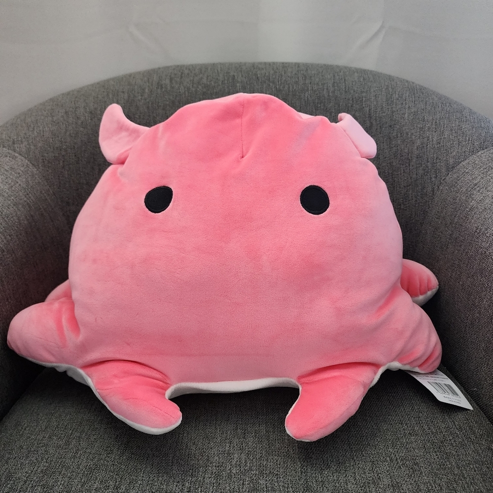 Big Cute Pink Octopus Plushie